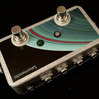 Saturnworks A/B Double Looper + Master Bypass True Bypass 2 Loop Guitar Pedal - Handcrafted in California image 2