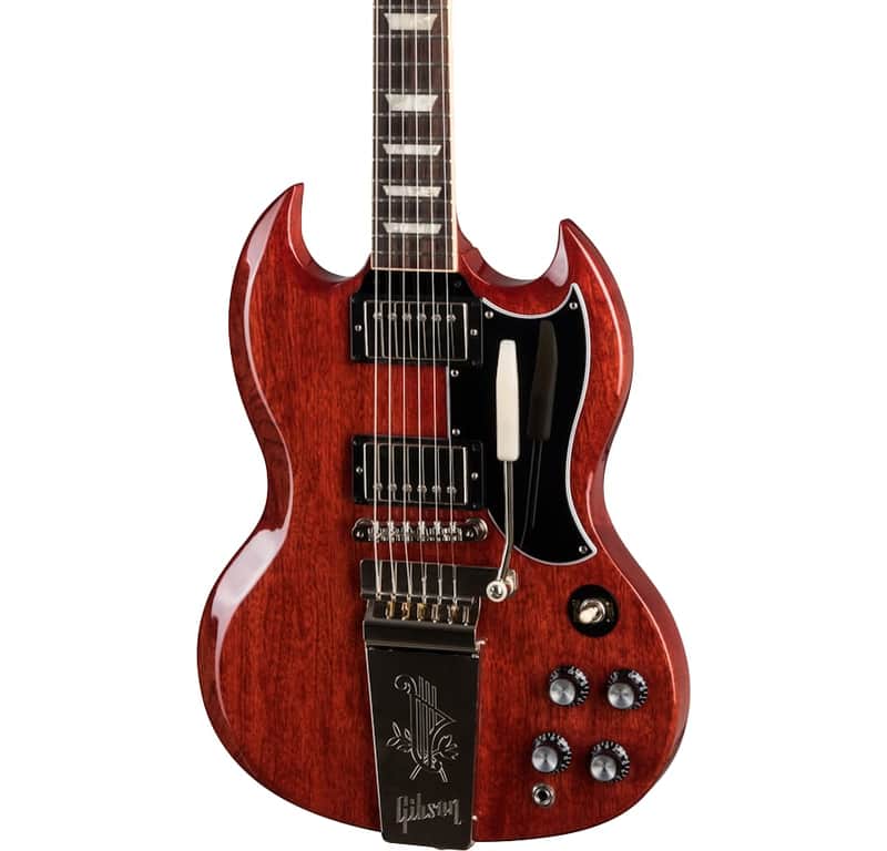 Gibson SG Standard '61 Maestro Vibrola Vintage Cherry w/case image 1