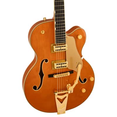 Gretsch Synchromatic Nashville Hollow-Body Bigsby 50's Orange Stain - Semi Acoustic Guitar image 3