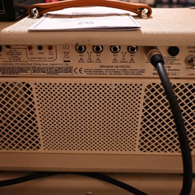 Victory Amps V140 The Super Duchess MKII 96-Watt Guitar Amp Head and Matching 2x12 Cabinet 2025 - Present - Cream image 6