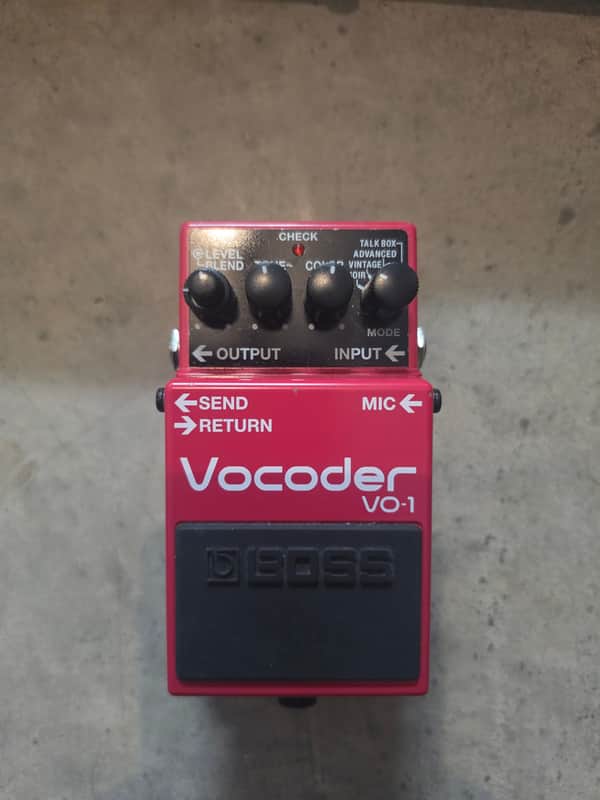 Boss VO-1 Vocoder 2016 - Present - Red image 1