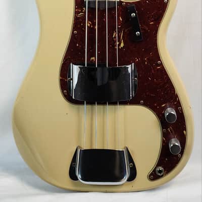 Fender Custom Shop 1966 Precision Bass Journeyman Relic, AAA Birdseye Maple Neck, Aged Desert Sand, w/HSC image 11