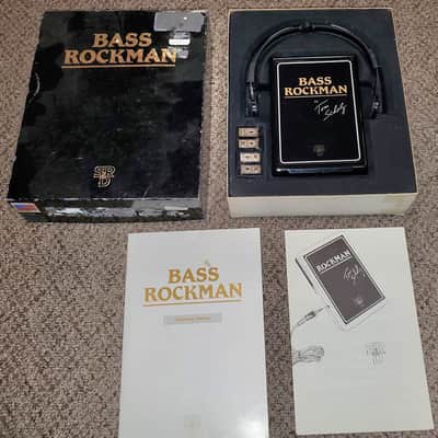 SR&D Bass Rockman Tom Scholz Headphone Amplifier OEM Headphones Boxed Manuals image 4