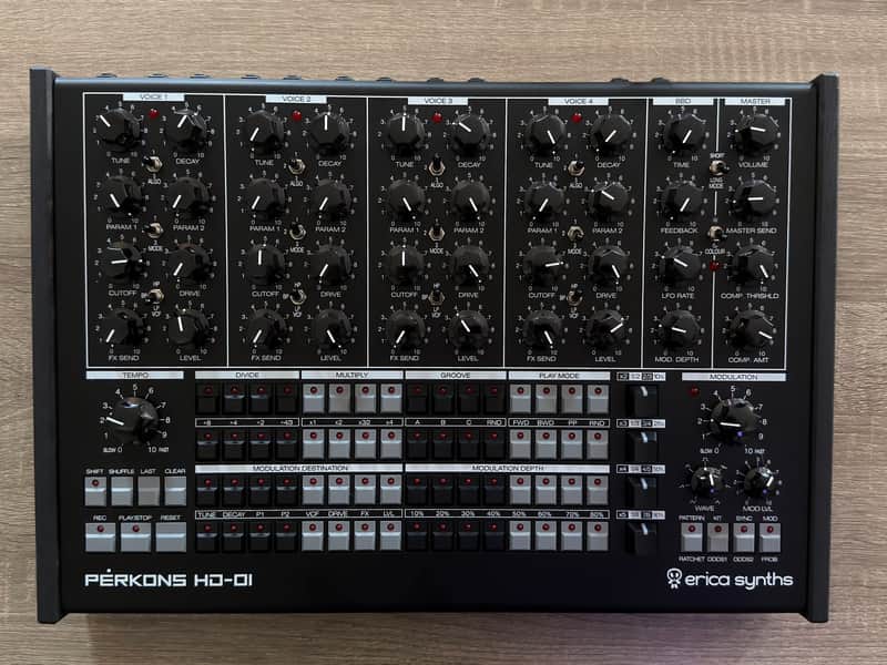 Erica Synths Perkons HD-01 Black image 1