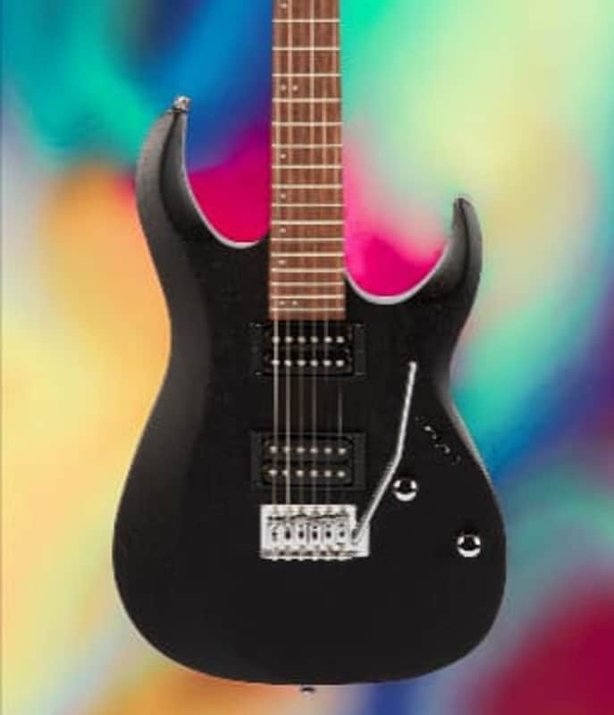 Cort KX Series Double Cutaway KX100 Electric Guitar Black Metallic image 1