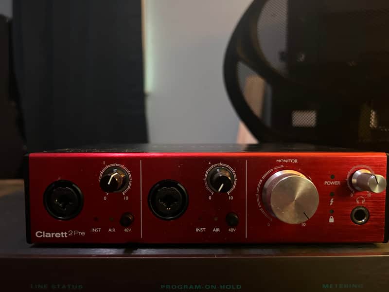 Focusrite Clarett 2Pre Thunderbolt Audio Interface | Reverb