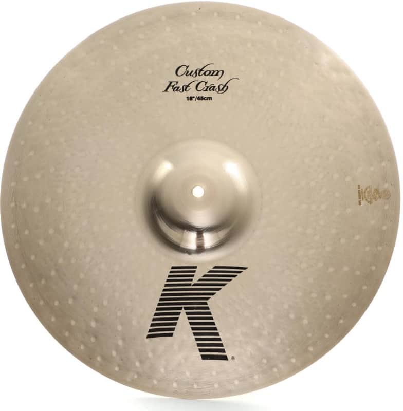 Zildjian 18 inch K Custom Fast Crash Cymbal (K0984d1) image 1