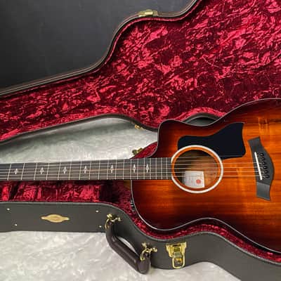 NEW! Taylor 224ce-K DLX Grand Auditorium Acoustic-Electric Guitar - Tobacco - 4.8lbs - Authorized Dealer - G06222 image 9