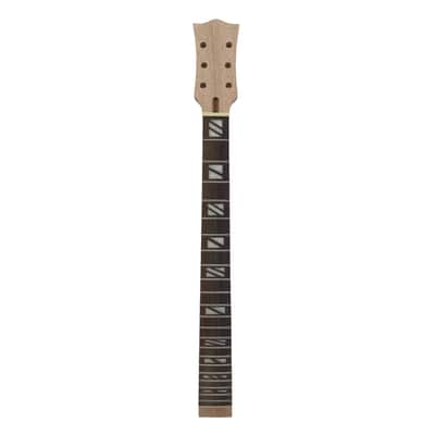 Les Paul Style Guitar Neck with Rosewood Fretboard – 24.75" Scale Length, Unfinished Mahogany image 1