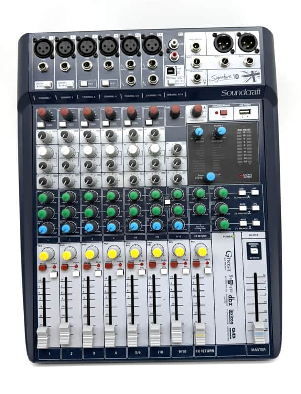Soundcraft Signature 10 Analog Mixer image 1