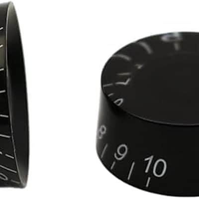 4pcs Black Imperial/USA LP Electric Guitar Knobs Speed Volume Tone Control Knob LP Style with 24 Fine Splines for CTS Pots/USA LP Electric Guitar Knob Black image 2