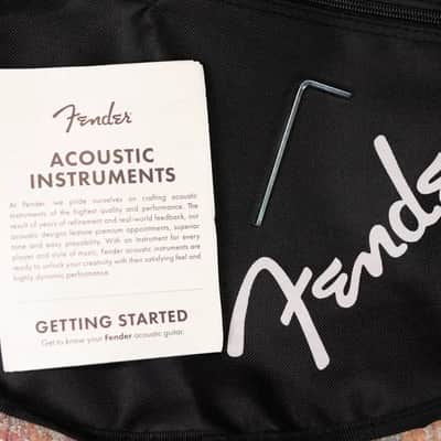 Fender California Standard Redondo Mini Acoustic Guitar - 3-Color Sunburst with Gig Bag image 14