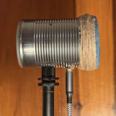 Original Lo-Fi Tin Can Microphone — Vintage Tone, Made in Texas (5/8" Mount) image 4