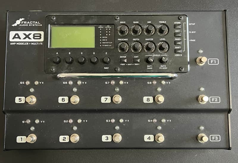 Fractal Audio AX8 Amp Modeler/Multi-FX Processor | Reverb