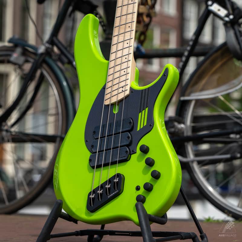 Dingwall NG3 Nolly Signature 4-String Bass Guitar – Ferrari Green image 1