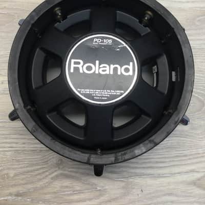 Roland PD-105BK V-Pad 10" Dual Trigger Mesh Drum Pad Missing Rubber Rim image 5