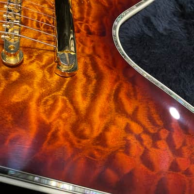Video! 1981 Gibson Flying V "Conversion" Quilt Top w/ Matching Headstock image 24