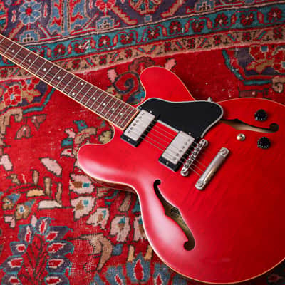 GIBSON USA ES-335 Dot Reissue "Cherry + Rosewood" (2001) image 4