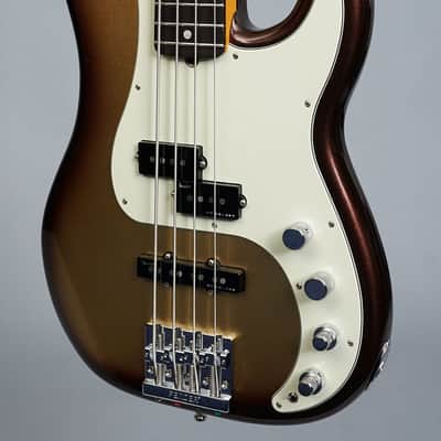 Fender American Ultra Precision Bass 2019 - Mocha Burst image 3