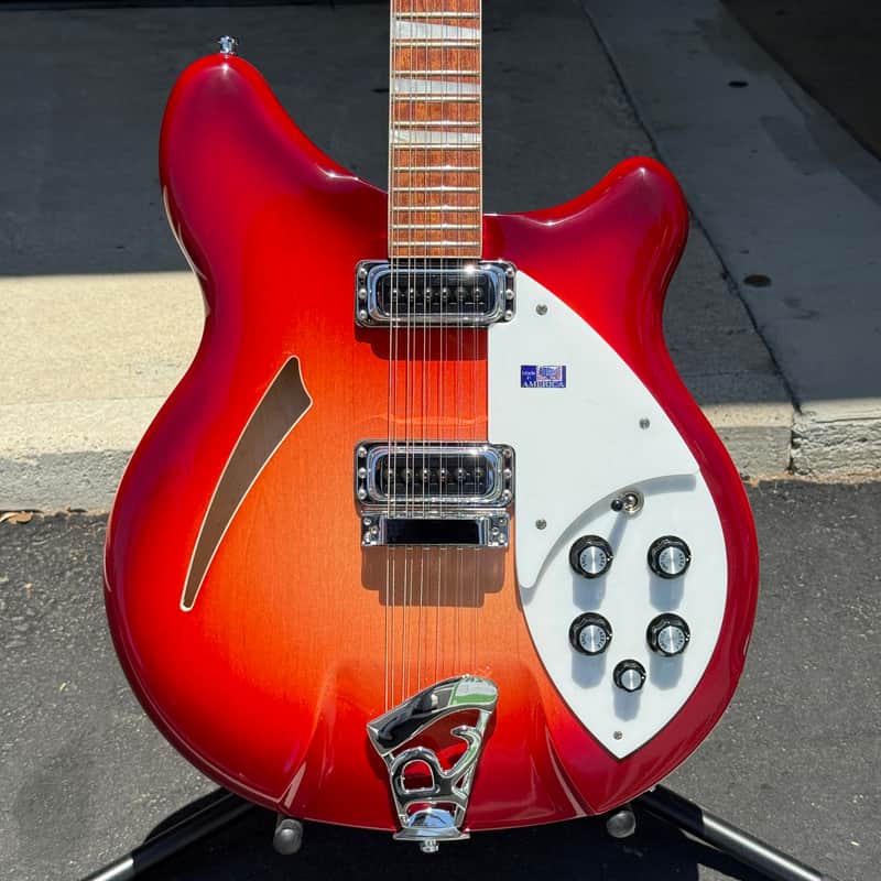 Used 2010 Rickenbacker 360/12 Fireglo Electric 12 string Guitar with Case image 1