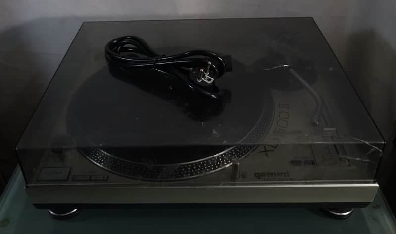 Vintage DJ Turntable GEMINI XL-500 II Direct Drive - Pitch +10% +