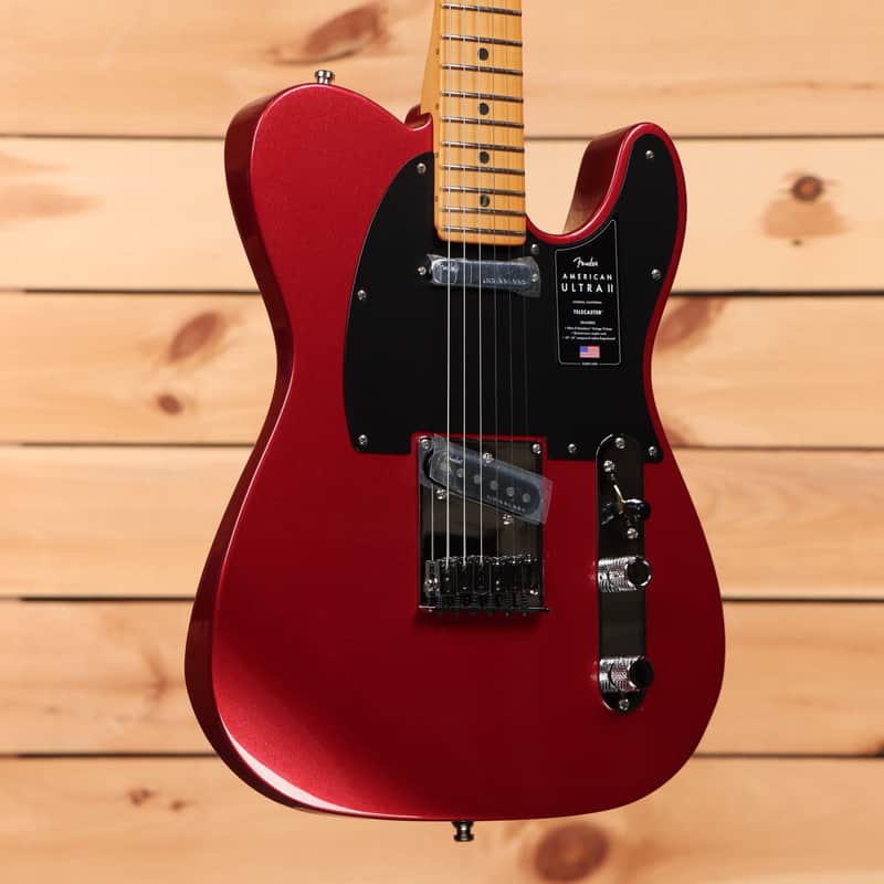 Fender American Ultra II Telecaster - Sinister Red - US24067636 image 1