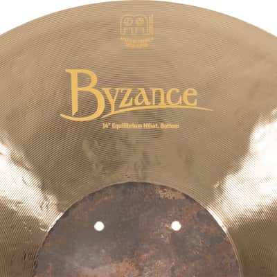 Meinl Cymbals B14EQH Byzance Vintage Matt Garstka Signature Equilibrium Hihat - 14" image 9