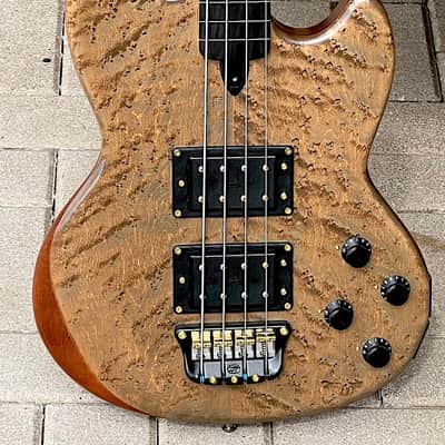 Wal Mk. I Fretless Bass 1986 - crazy cool Acid Stained Birdseye Maple w/a Lined Fingerboard. image 1