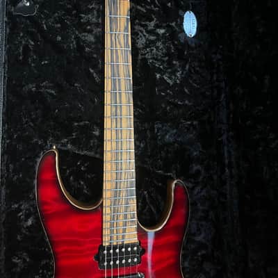 Suhr Modern Carve top Pale Moon/Black Limba *Rare- custom color image 3