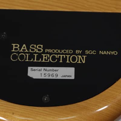 SGC Nanyo Bass Collection Natural Finish Made In Japan image 11