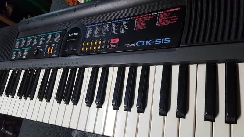Vintage Casio CTK-515 Keyboard 61 Key Standard Features Works Very Nicely Indeed! image 1