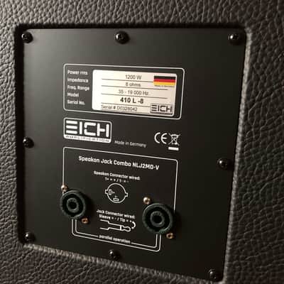 Eich Amplification 410L 4x10 Bass Cab image 3