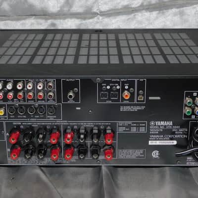 Yamaha HTR-5940 Home theater receiver with manual and remote image 4