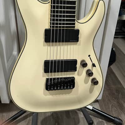 Schecter Blackjack ATX C-8 2010 - Aged White image 1
