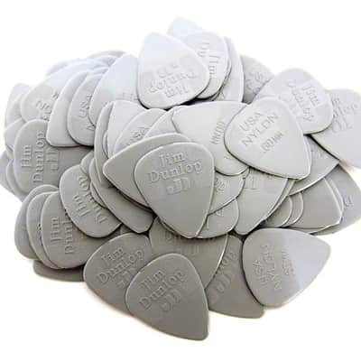 Dunlop Guitar Picks  72 pack  Nylon .60MM  44R.60 image 1