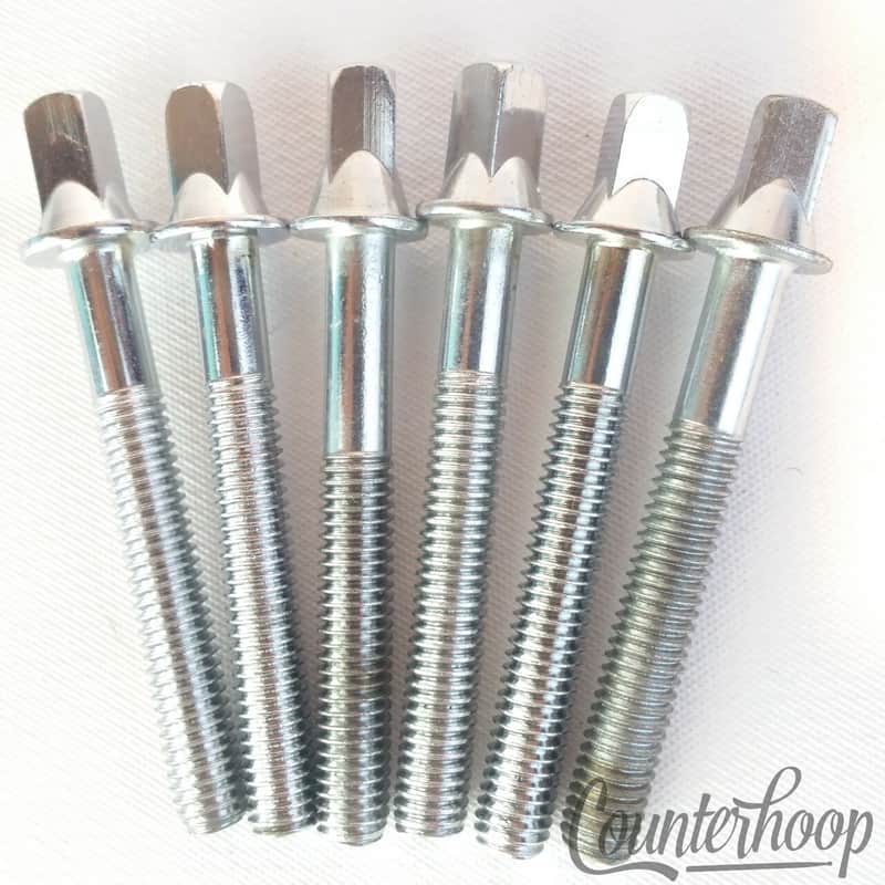 Hoshino/Pearl 6 1 3/4"Tension T-Rods Metric#14-28 Floor Tom/Snare Drum Vintage60 image 1