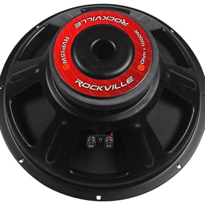 Rockville RVP15W4 1000 Watt 15" Raw DJ Subwoofer 4 Ohm Sub Woofer 51OZ Magnet image 6