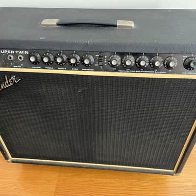 Fender Super Twin 1977 vintage new caps 6l6 180w image 13