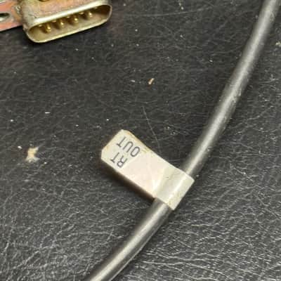 Belden DB9 to XLR Male / Female I/O Cable Snake Connector 1970's 1980's - Black image 4