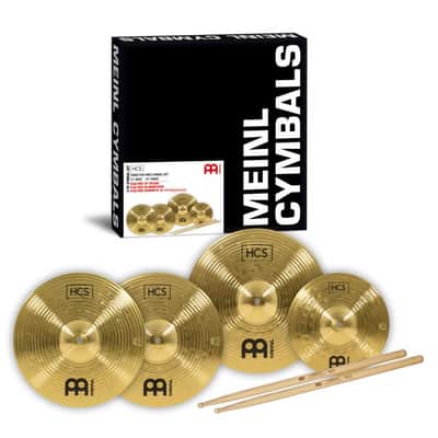 MEINL HCS1314+10S Cymbal Set Beckenset 13-14+10 image 1
