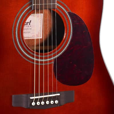 Cort Earth Series Acoustic Dreadnought Guitar Earth 70 2020's - Brown image 5