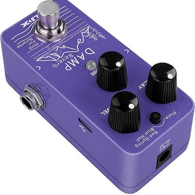 Mint NUX NRV-3 NUX Damp Reverb Guitar Effects Pedal with Plate, Spring, and Hall image 5