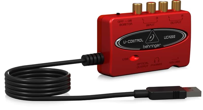 Behringer UCA 222 USB Audio Interface image 1