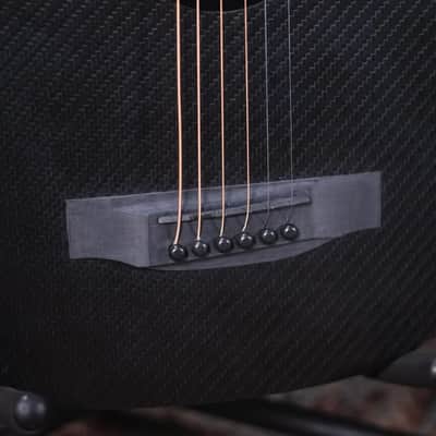 KLOS Acoustic Travel Guitar with Gig Bag image 7