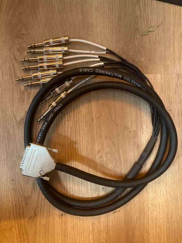 Lynx Custom Cables D-sub (TASCAM) to 8 balanced jack image 1