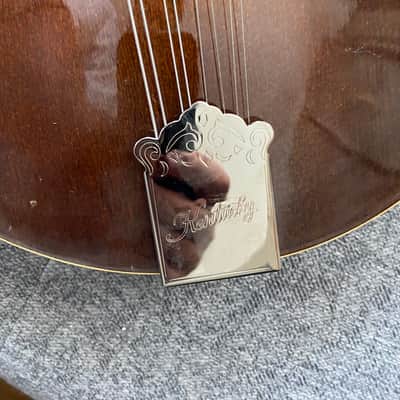 Kentucky KM-250S Deluxe A-Style Mandolin 2010s - Dark image 6