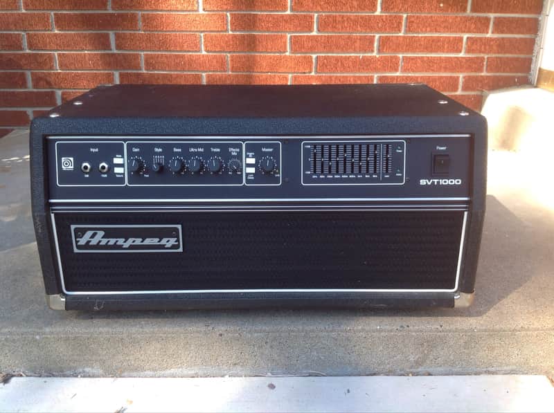 Ampeg SVT1000 1350-Watt Bass Amp Head image 1