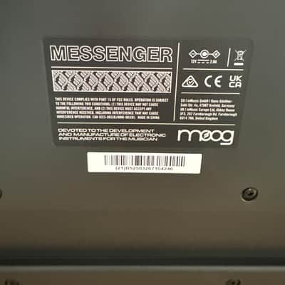 Moog Messenger 32-Key Monophonic Synthesizer 2025 - Present - Black image 7