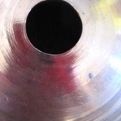 14" Zildjian A Hihat Cymbal, brilliant finish - Vintage 1950s image 4