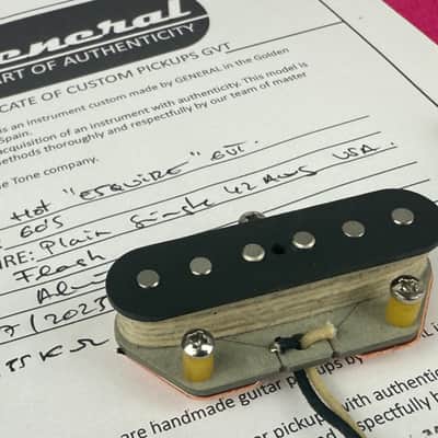 General Vintage Tone Handwound Esquire® Bridge Pickup – Gray Bottom - Gray bottom image 5